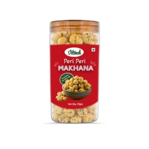 peri peri flavoured roasted makhana vitunch foods