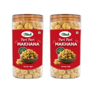 peri peri makhana roasted foxnuts jar combo