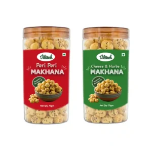 peri peri & cheese herbs makhana combo peri peri & cheese herbs makhana combo